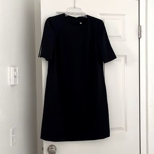 Black knee length dress